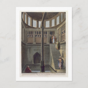 Uitzicht van de Nilometer, bord 2, van de 'Uitzich Briefkaart