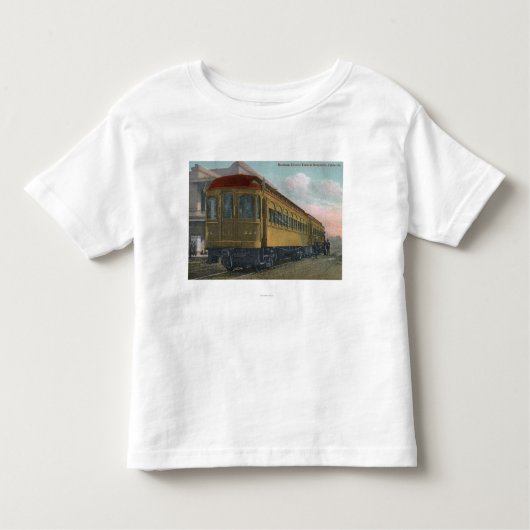Uitzicht van de Noord-elektrische trein Kinder Shirts (Voorkant)