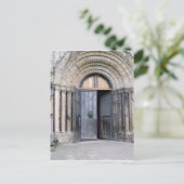 Uitzicht van de noorddeur van de kathedraal van Du Briefkaart (Staand voorkant)