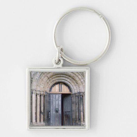 Uitzicht van de noorddeur van de kathedraal van Du Sleutelhanger (Voorkant)