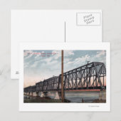 Uitzicht van de noordelijke Pacifische brug Briefkaart (Voorkant / Achterkant)