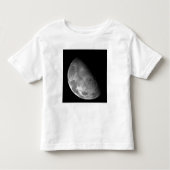 Uitzicht van de noordpool van de maan kinder shirts (Voorkant)