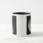 Uitzicht van de noordpool van de maan mok (Midden)