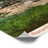 Uitzicht van de Norumbega Tower Poster (Hoek)