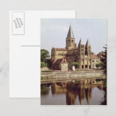 Uitzicht van de Notre-Dame-kerk Briefkaart (Voorkant / Achterkant)