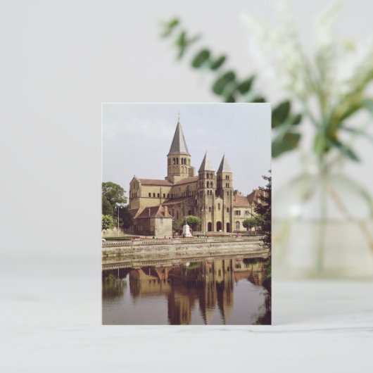 Uitzicht van de Notre-Dame-kerk Briefkaart (Staand voorkant)