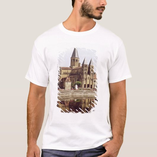 Uitzicht van de Notre-Dame-kerk T-shirt (Voorkant)