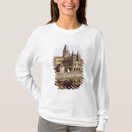 Uitzicht van de Notre-Dame-kerk T-shirt (Voorkant)