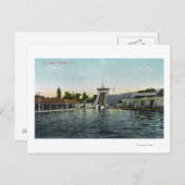 Uitzicht van de Oaks Briefkaart (Voorkant / Achterkant)