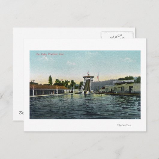 Uitzicht van de Oaks Briefkaart (Voorkant / Achterkant)