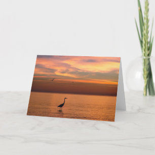 Uitzicht van de oceaan op de zon kaart