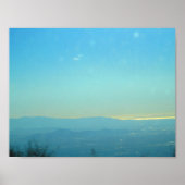 Uitzicht van de oceaan vanaf de rand van de wereld poster (Voorkant)