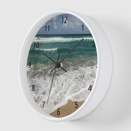 Uitzicht van de Ocean Wall Clock (Hoek)