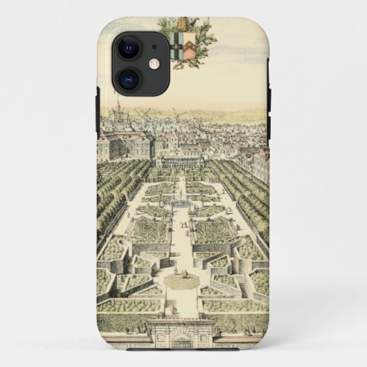 Uitzicht van de officiële tuin van Eric Dahlbergh Case-Mate iPhone Case (Achterkant)