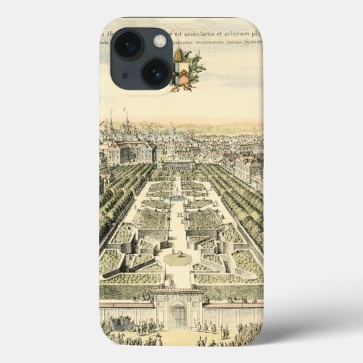 Uitzicht van de officiële tuin van Eric Dahlbergh Case-Mate iPhone Case (Achterkant)