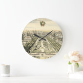 Uitzicht van de officiële tuin van Eric Dahlbergh Grote Klok (Huis)