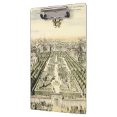 Uitzicht van de officiële tuin van Eric Dahlbergh Klembord (Links)