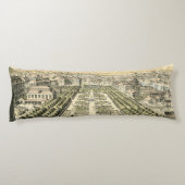 Uitzicht van de officiële tuin van Eric Dahlbergh Lichaamskussen (Achterkant)