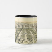 Uitzicht van de officiële tuin van Eric Dahlbergh Mok (Midden)