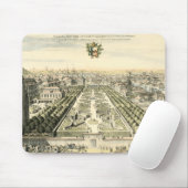 Uitzicht van de officiële tuin van Eric Dahlbergh Muismat (Met muis)