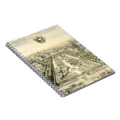 Uitzicht van de officiële tuin van Eric Dahlbergh Notitieboek (Rechterzijde)