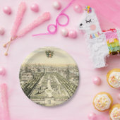 Uitzicht van de officiële tuin van Eric Dahlbergh Papieren Bordje (Feest)