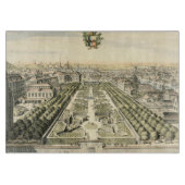 Uitzicht van de officiële tuin van Eric Dahlbergh Snijplank (Voorkant)