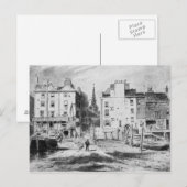 Uitzicht van de Old Hungerford Stairs, c.1815 Briefkaart (Voorkant / Achterkant)