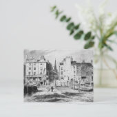 Uitzicht van de Old Hungerford Stairs, c.1815 Briefkaart (Staand voorkant)