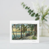 Uitzicht van de Old Man Rock Formation Briefkaart (Staand voorkant)