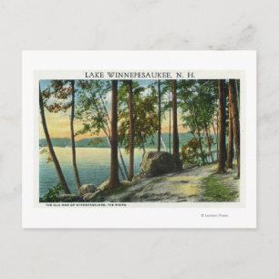 Uitzicht van de Old Man Rock Formation Briefkaart