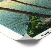 Uitzicht van de Old Man Rock Formation Poster (Hoek)