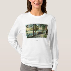 Uitzicht van de Old Man Rock Formation T-shirt