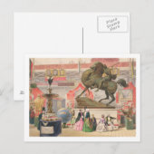 Uitzicht van de oostelijke nave van het Kristalpal Briefkaart (Voorkant / Achterkant)