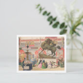 Uitzicht van de oostelijke nave van het Kristalpal Briefkaart (Staand voorkant)