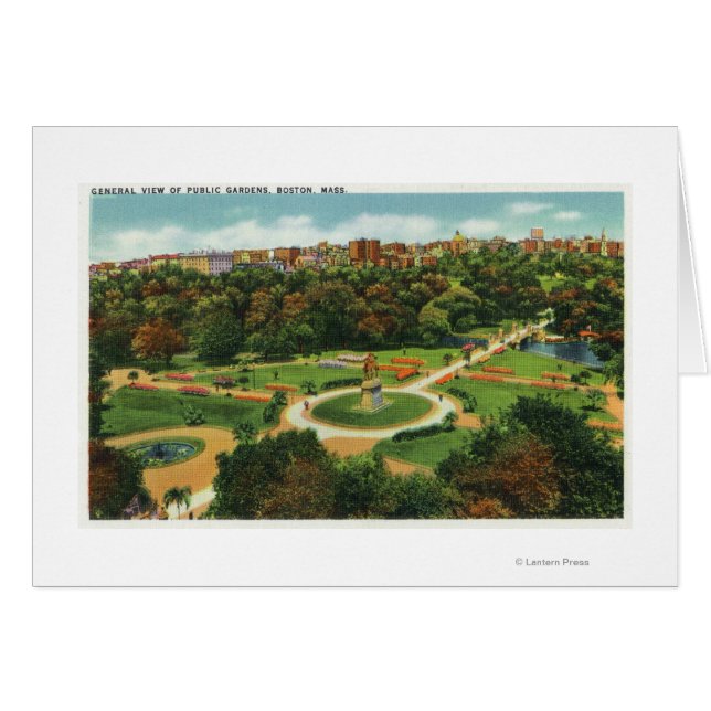 Uitzicht van de openbare tuinen # 2 (Voorkant Horizontaal)