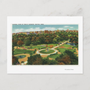 Uitzicht van de openbare tuinen # 2 briefkaart