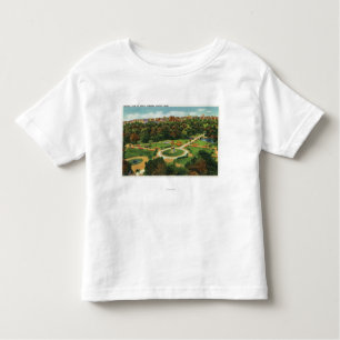 Uitzicht van de openbare tuinen # 2 kinder shirts