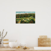 Uitzicht van de openbare tuinen # 2 poster (Keuken)