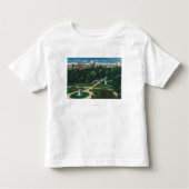 Uitzicht van de openbare tuinen, Beacon Hill Kinder Shirts (Voorkant)