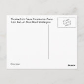 Uitzicht van de Opiniepeiling van de Grondwet Briefkaart (Achterkant)