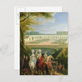 Uitzicht van de Orangerie te Versailles na 1697 Briefkaart (Voorkant / Achterkant)