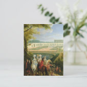 Uitzicht van de Orangerie te Versailles na 1697 Briefkaart (Staand voorkant)