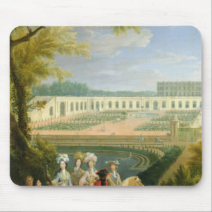 Uitzicht van de Orangerie te Versailles na 1697 Muismat