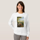 Uitzicht van de Orangerie te Versailles na 1697 T-shirt (Voorkant volledig)