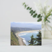 Uitzicht van de oregonkusten briefkaart (Staand voorkant)