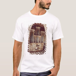 Uitzicht van de Orgaan in de kerk in Rotha T-shirt