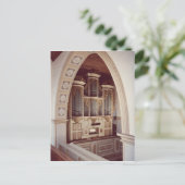 Uitzicht van de Organ in de kerk in Rotha Briefkaart (Staand voorkant)