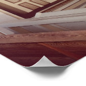 Uitzicht van de Organ in de kerk in Rotha Poster (Hoek)