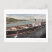 Uitzicht van de Oriental Liner Minnesota Briefkaart (Voorkant)